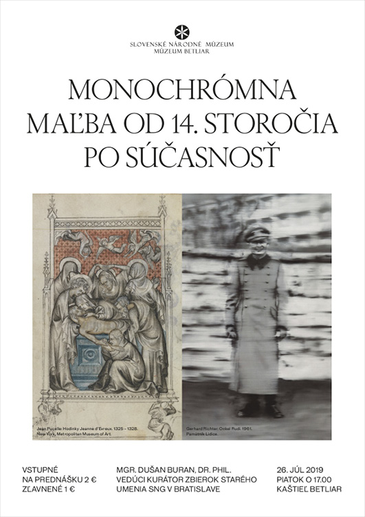 Monochrómna maľba od 14. storočia po súčasnosť